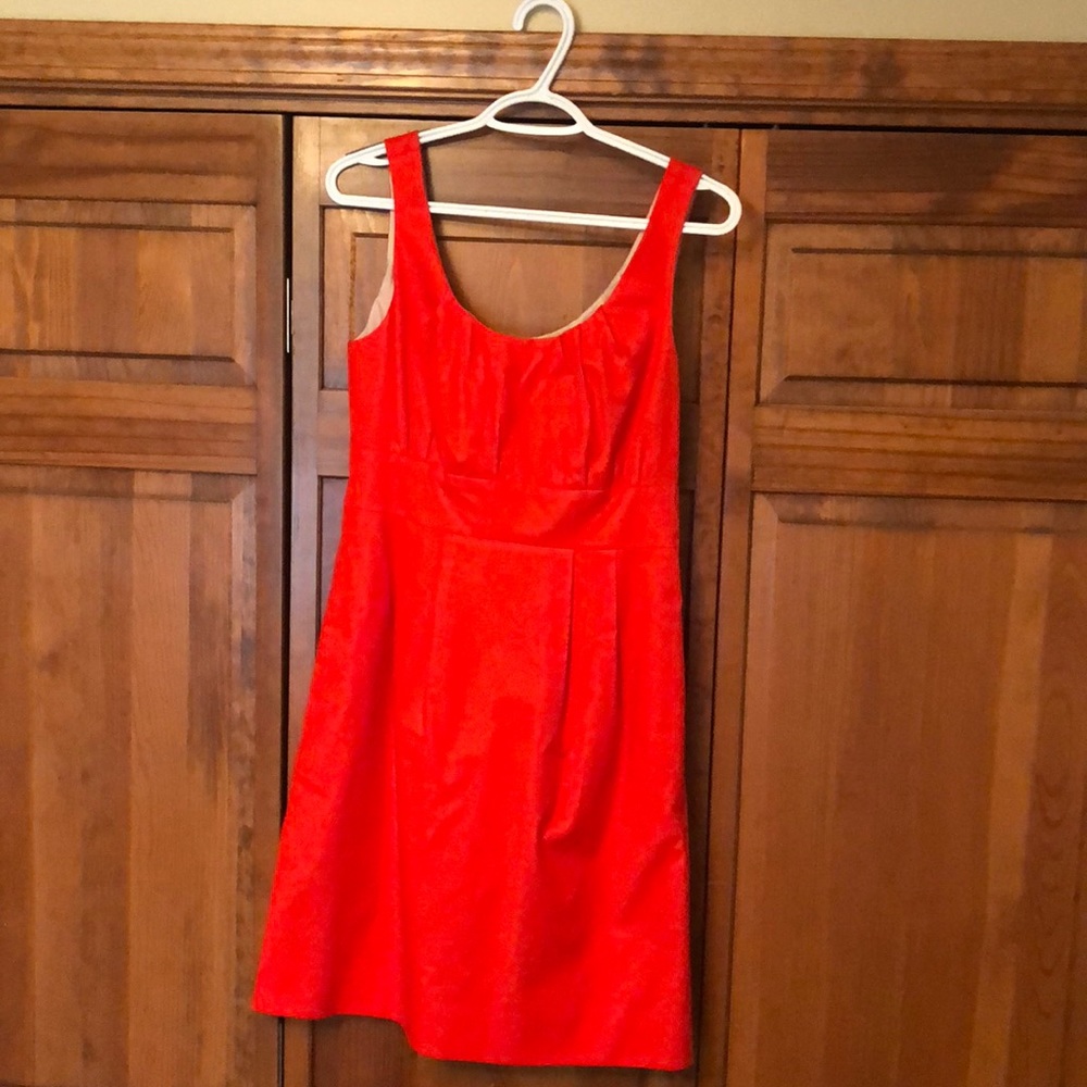Orange dress